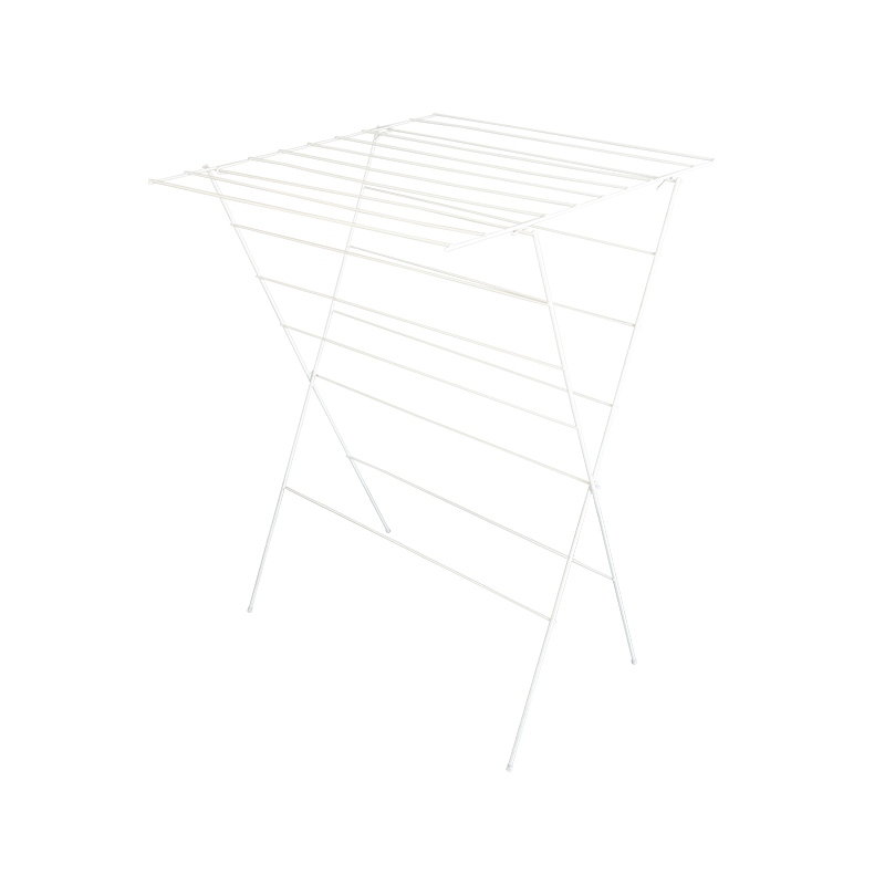 Raskaaseen käyttöön taitettava pyykinkuivausteline sisä- ja ulkokäyttöön