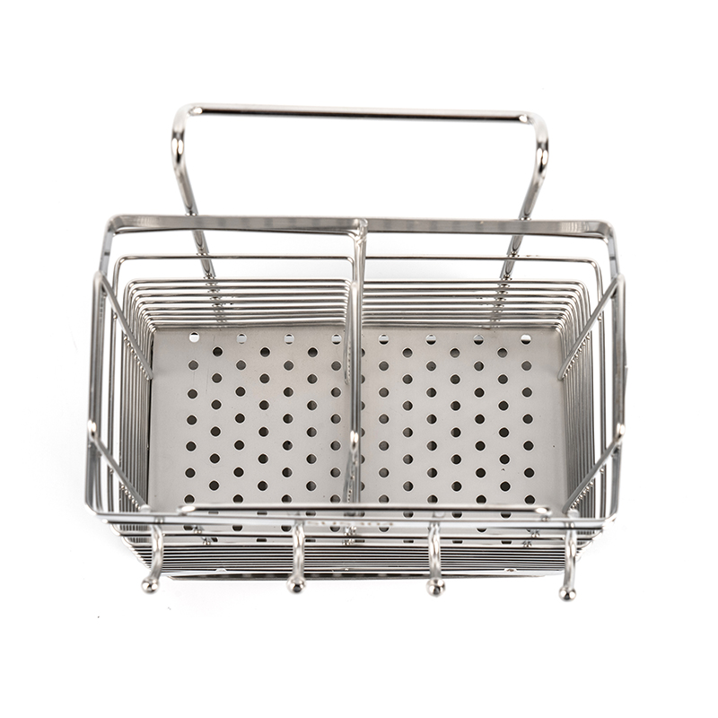 304 ruostumattomasta teräksestä valmistettu keittiöväline Syömäpuikkotelineen kuivaus