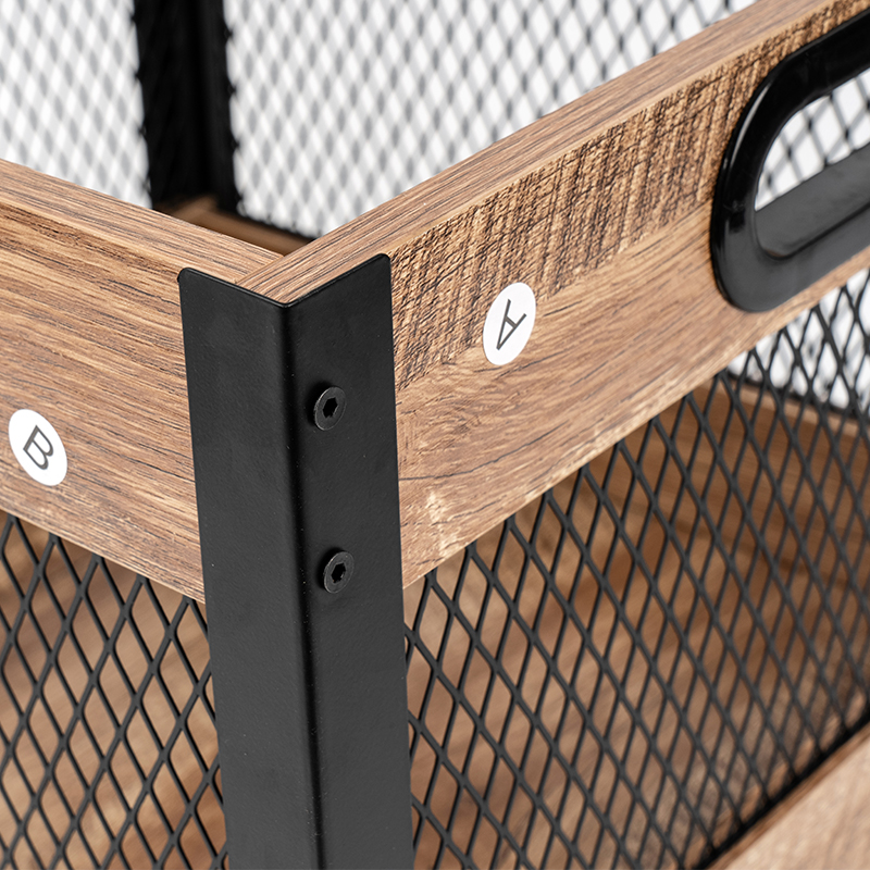 Aikakauslehtien säilytysteline