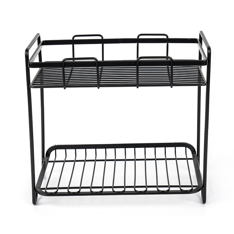 Kaksikerroksiset säilytyshyllyt