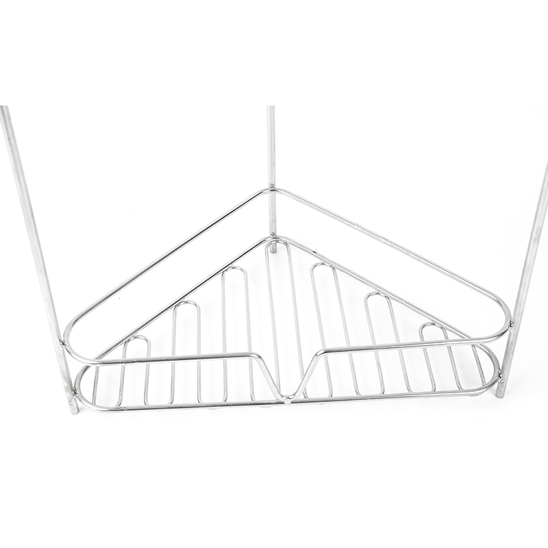 3-kerroksinen kulmakylpyhuoneen järjestäjähylly