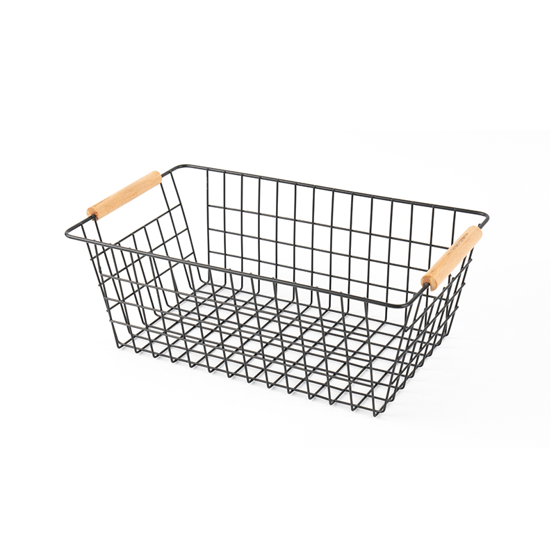 Säilytyskori puisella kahvalla