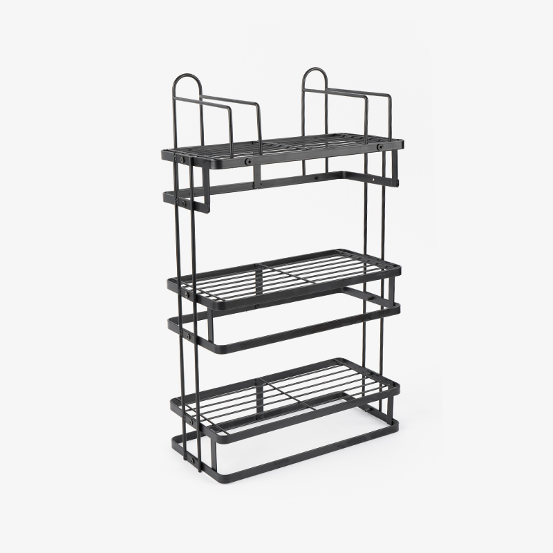 3 hyllyn säädettävä metallinen säilytysteline keittiöön ja autotalliin