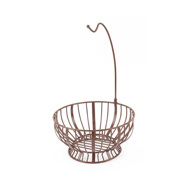 Hedelmäkori banaaniripustimella keittiöön