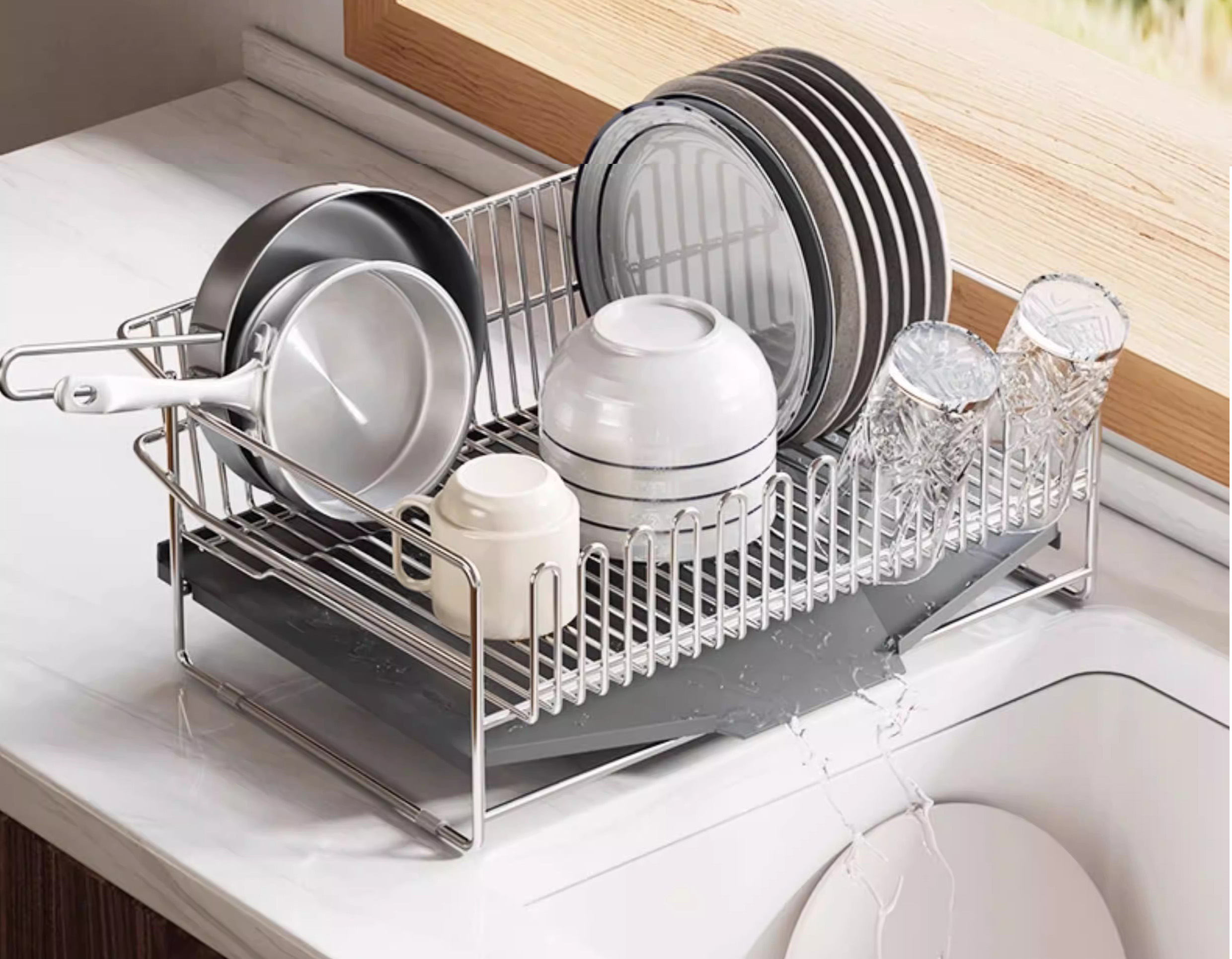 Mikä on ruostumattomasta teräksestä valmistettu 304-astian pidike ja mihin sitä käytetään?